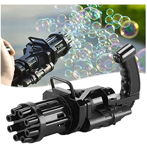 Automatic Bubble Gun For Kids | Water Gatling Play Gun For Boys & Girls (random Color)